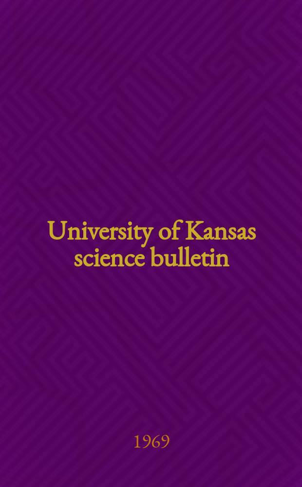 University of Kansas science bulletin : (Continuation of the Kansa university quarterly) Devoted to the publication of the results of research by members of the University of Kansas. Vol.48, №17 : The skeletomuscular system of Mecoptera: the head