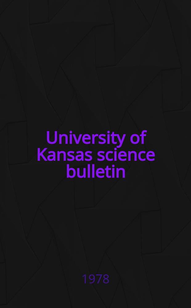 University of Kansas science bulletin : (Continuation of the Kansa university quarterly) Devoted to the publication of the results of research by members of the University of Kansas. Vol.51, №12 : Comparison of the crane flies