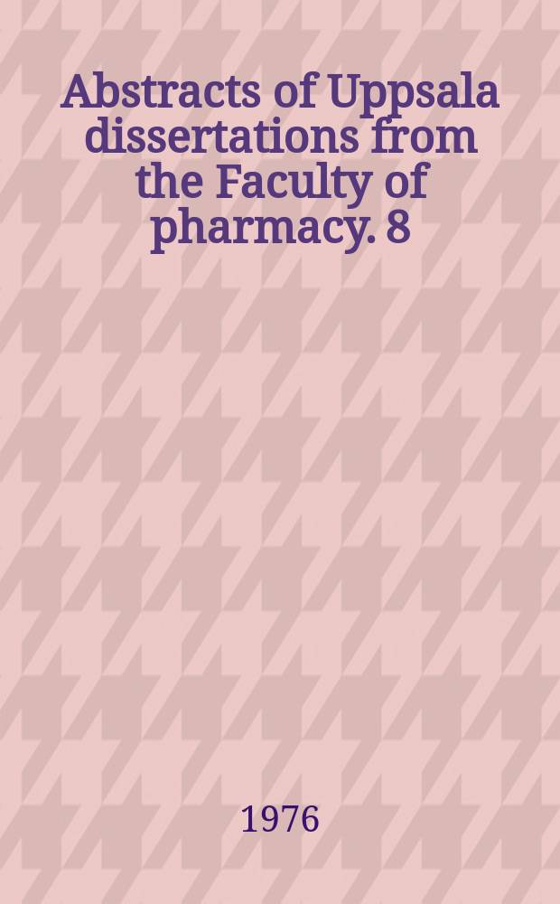 Abstracts of Uppsala dissertations from the Faculty of pharmacy. 8 : Studies on potential hypolipidemic agents