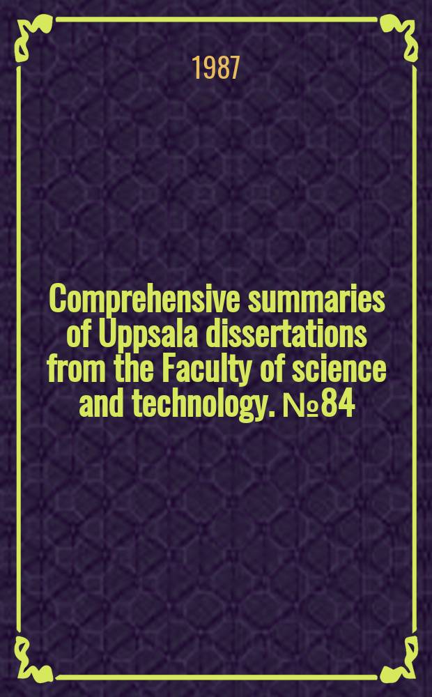 Comprehensive summaries of Uppsala dissertations from the Faculty of science and technology. №84 : Film thickness effects in electronic sputtering
