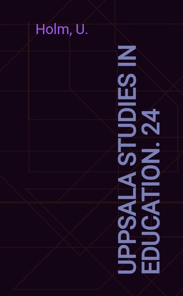 Uppsala studies in education. 24 : Empati i läkar - patient- relationen