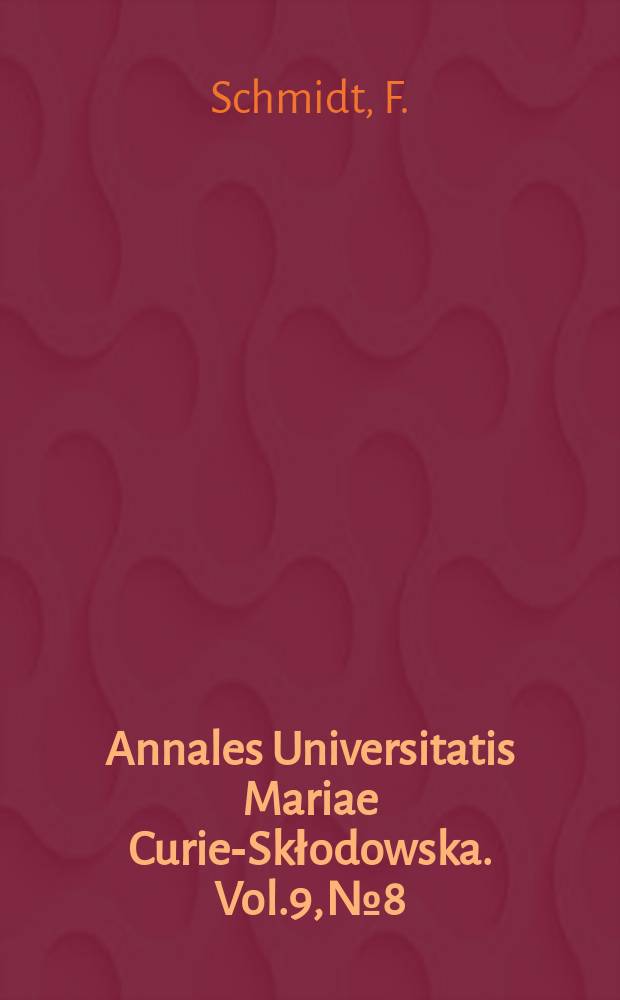 Annales Universitatis Mariae Curie-Skłodowska. Vol.9, №8 : Próba określenia wpływu kojarzeń w pokrewieństwie na procent zapłodnienia i procent wylęgu jaj przy zastosowaniu odmiennego żywienia kur i kogutów