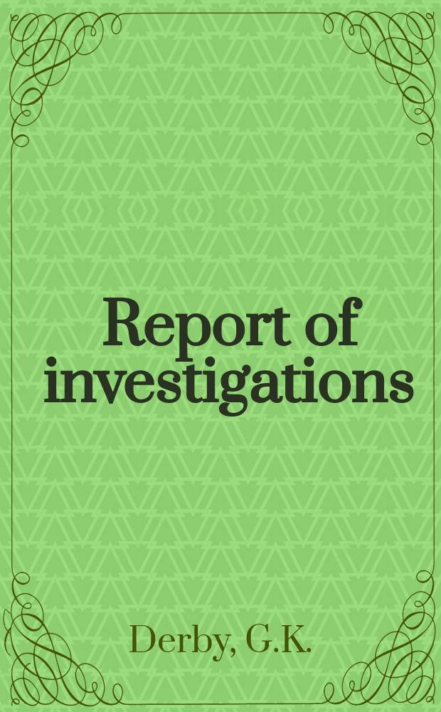 Report of investigations : Safer procedures for removing dragline wire ...