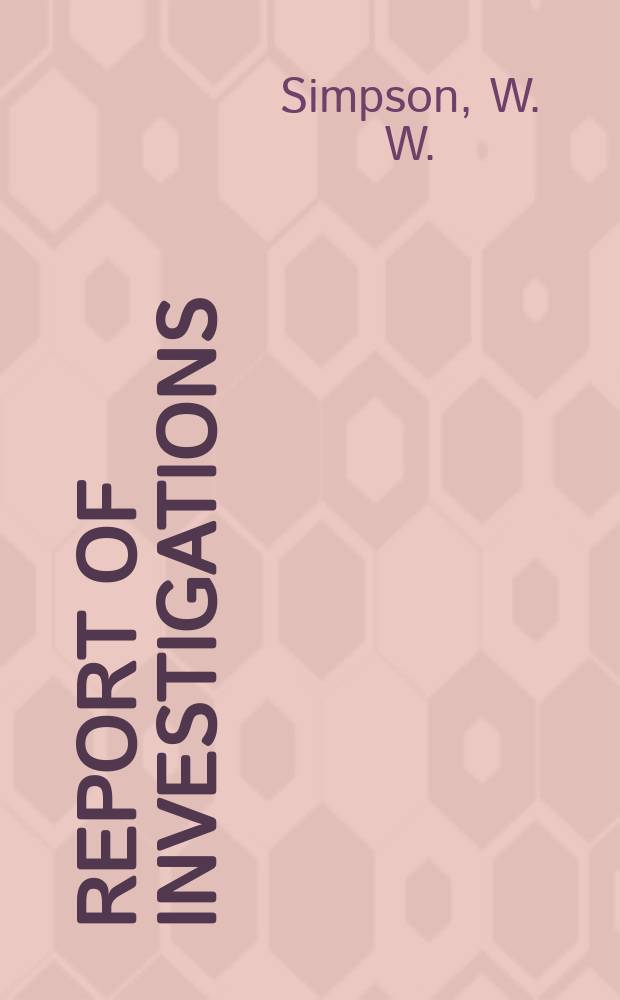 Report of investigations : Calcium sulfide precipitation of mercury ...