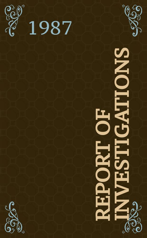 Report of investigations : Bit wear-flat temperature as a ...