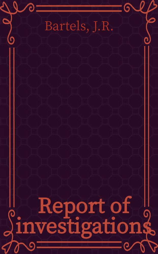 Report of investigations : Protective structures for low-coal shuttle ...