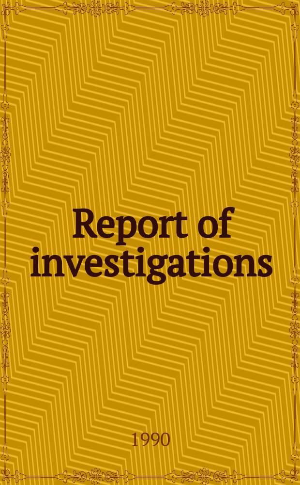 Report of investigations : Mitigating destructive longwall bumps through conventional ...