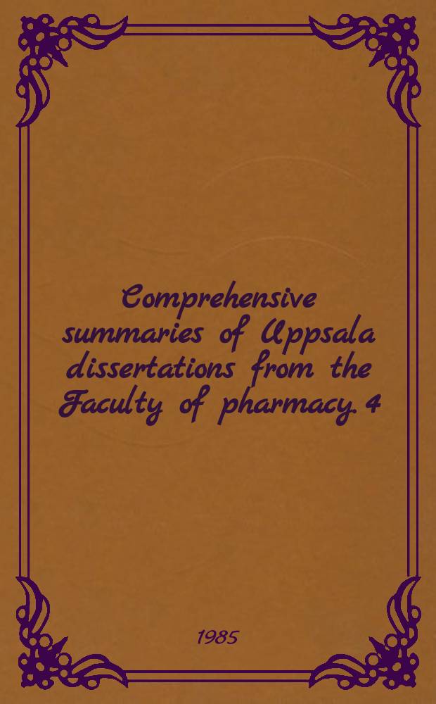 Comprehensive summaries of Uppsala dissertations from the Faculty of pharmacy. 4 : Tissue specificity of N- nitrosamine