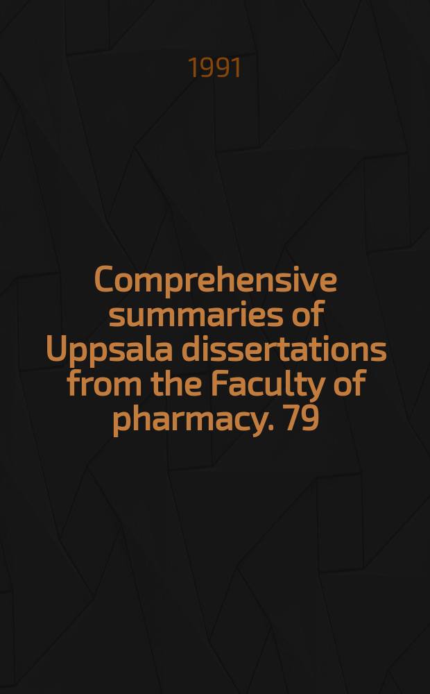 Comprehensive summaries of Uppsala dissertations from the Faculty of pharmacy. 79 : Rheological studies of sodium hyaluronate
