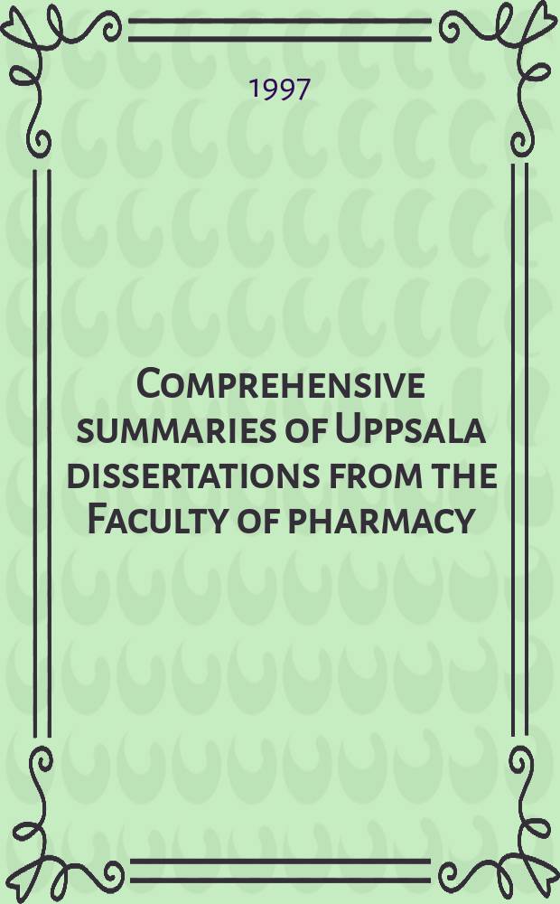 Comprehensive summaries of Uppsala dissertations from the Faculty of pharmacy : Characteristics of intestinal permeability in humans