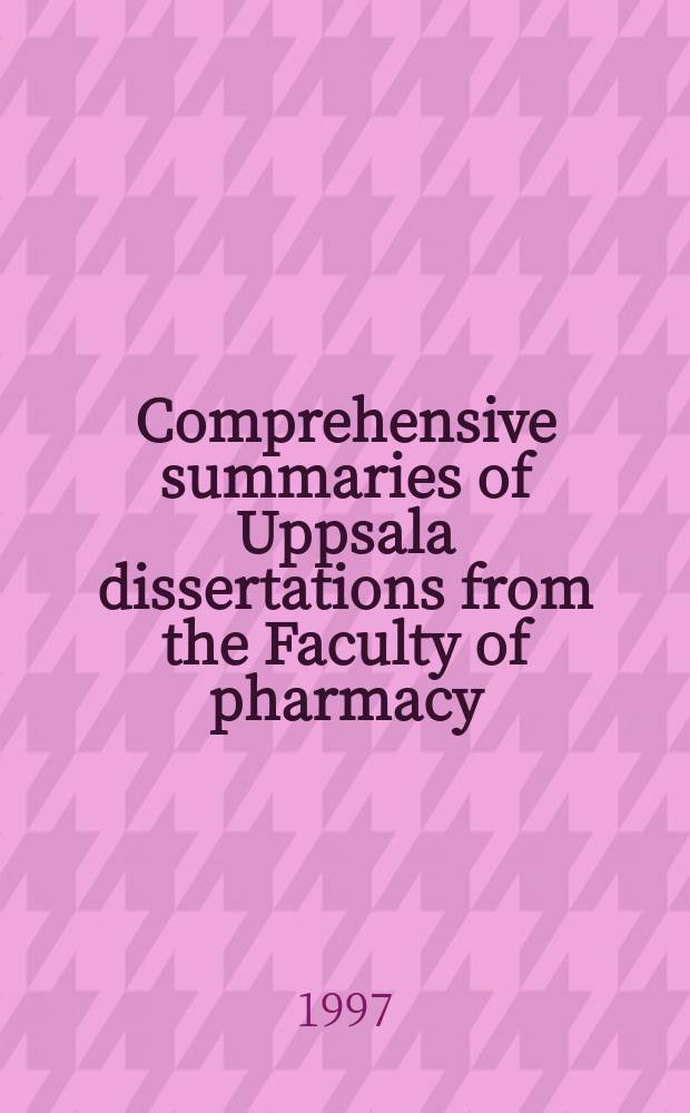 Comprehensive summaries of Uppsala dissertations from the Faculty of pharmacy : Separation of carbohydrates in liquid chromatography