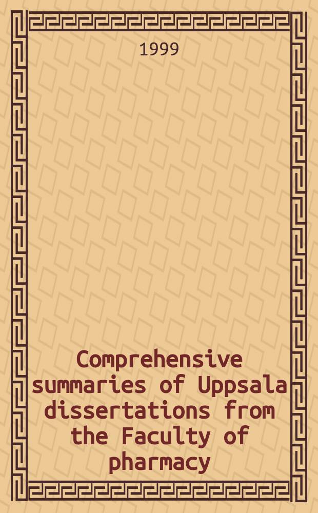 Comprehensive summaries of Uppsala dissertations from the Faculty of pharmacy : Functional regulation of the dopaminergic