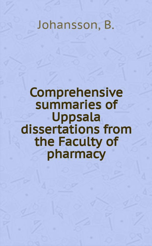 Comprehensive summaries of Uppsala dissertations from the Faculty of pharmacy : Tablelling behaviour of aggregates