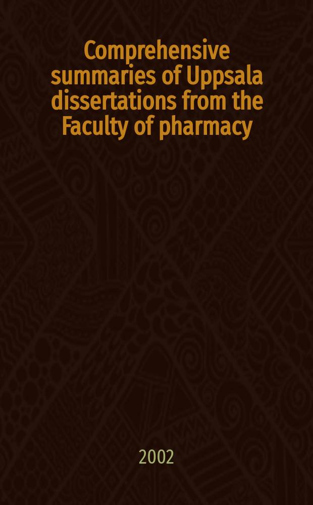 Comprehensive summaries of Uppsala dissertations from the Faculty of pharmacy : Studies of micellar electrokinetic