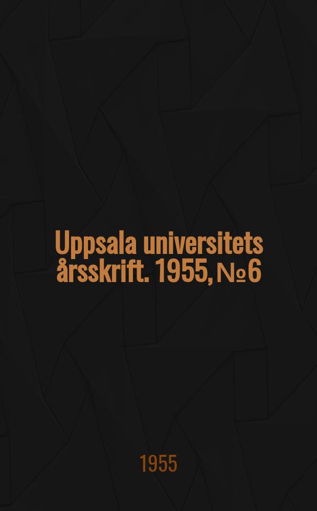 Uppsala universitets årsskrift. 1955, №6 : The form of the object in the Uralic languages