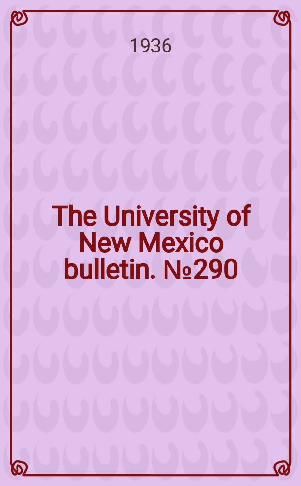 The University of New Mexico bulletin. № 290 : The Independent labour party and international socialism during the World war