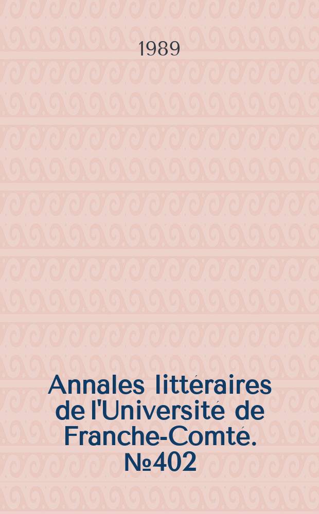 Annales littéraires de l'Université de Franche-Comté. №402 : Héraclès aux portes du soir