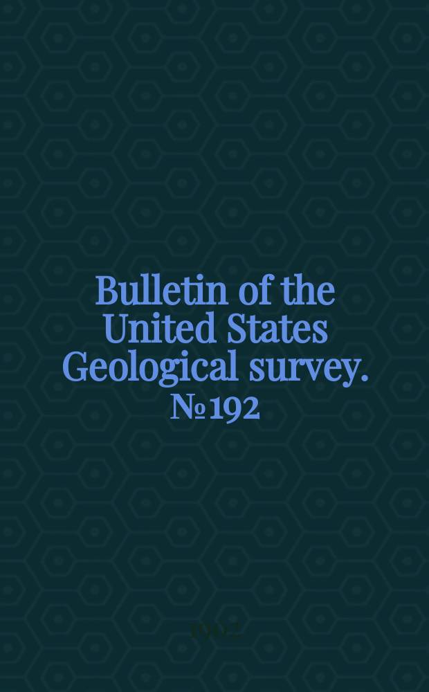 Bulletin of the United States Geological survey. №192 : A gazetteer of Cuba