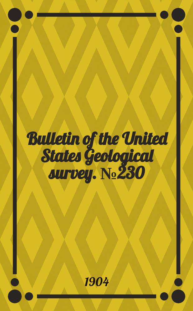 Bulletin of the United States Geological survey. №230 : A gazetteer of Delaware