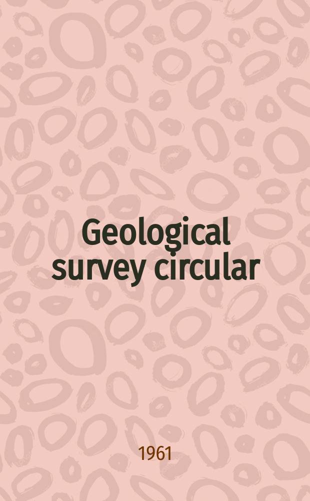 Geological survey circular : Floods of September 6, 1960...