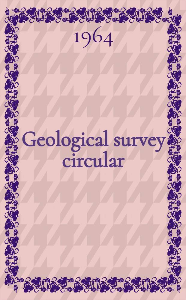 Geological survey circular : Amazon River investigations reconnaissance measurements of July 1963