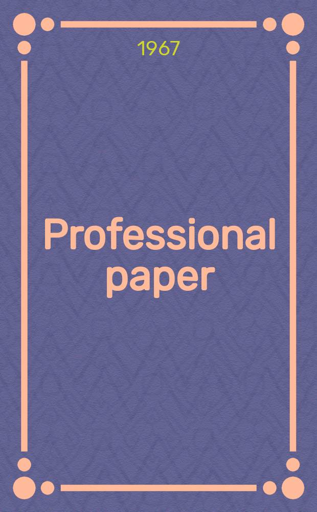 Professional paper