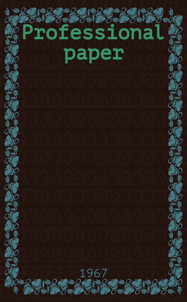 Professional paper