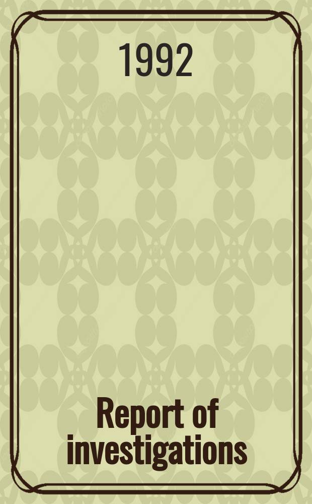 Report of investigations : Hybrid fiber-optic electrochemical ...