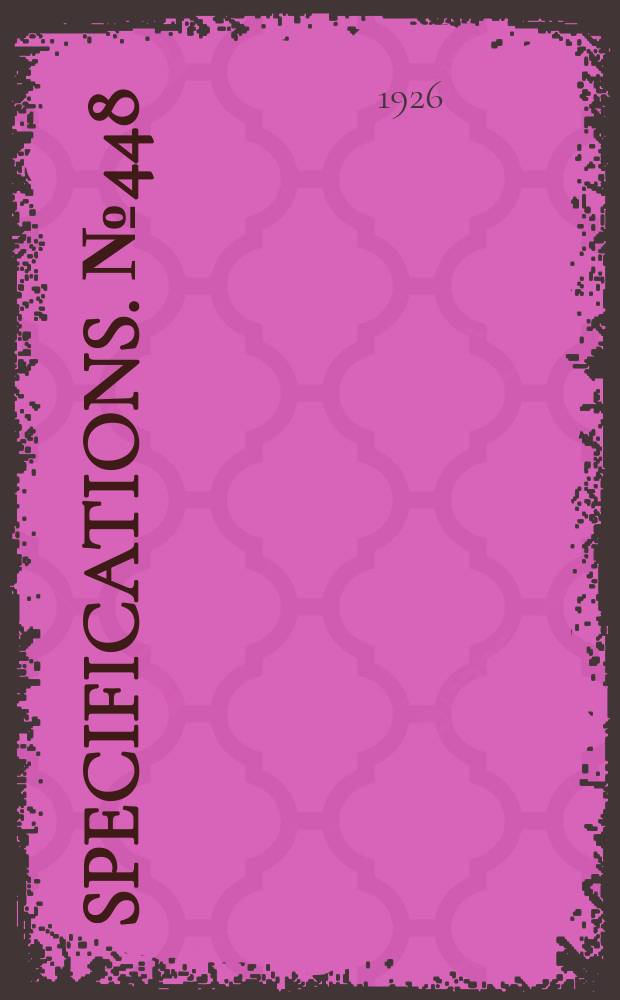 Specifications. №448 : Guernsey power plant