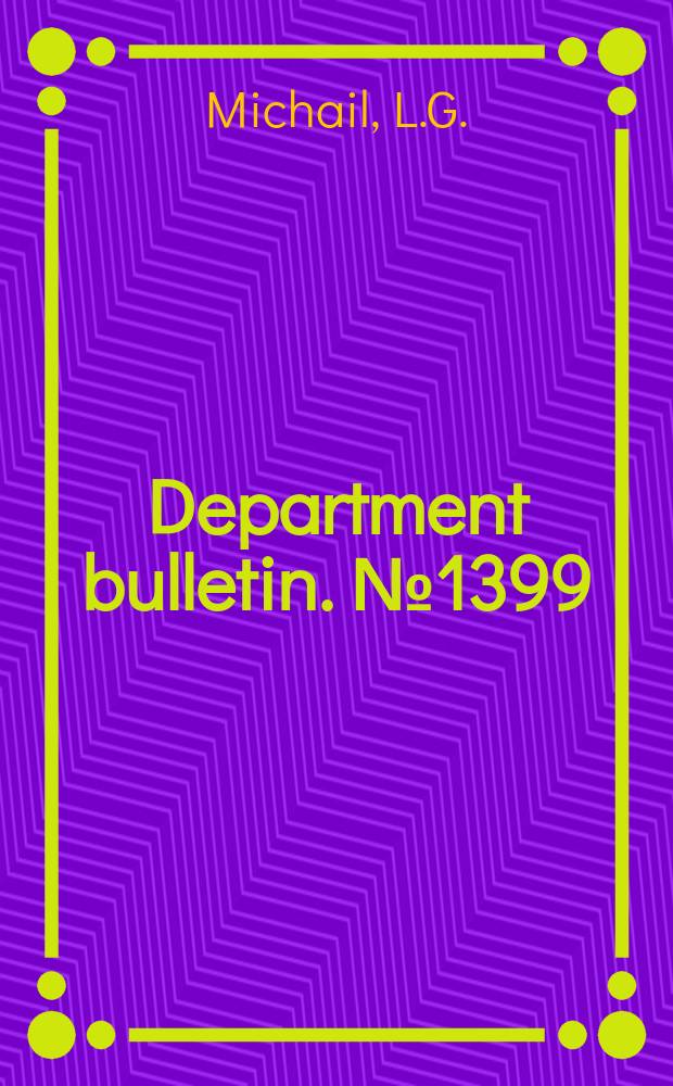 Department bulletin. №1399 : Agricultural survey of Europe: Germany