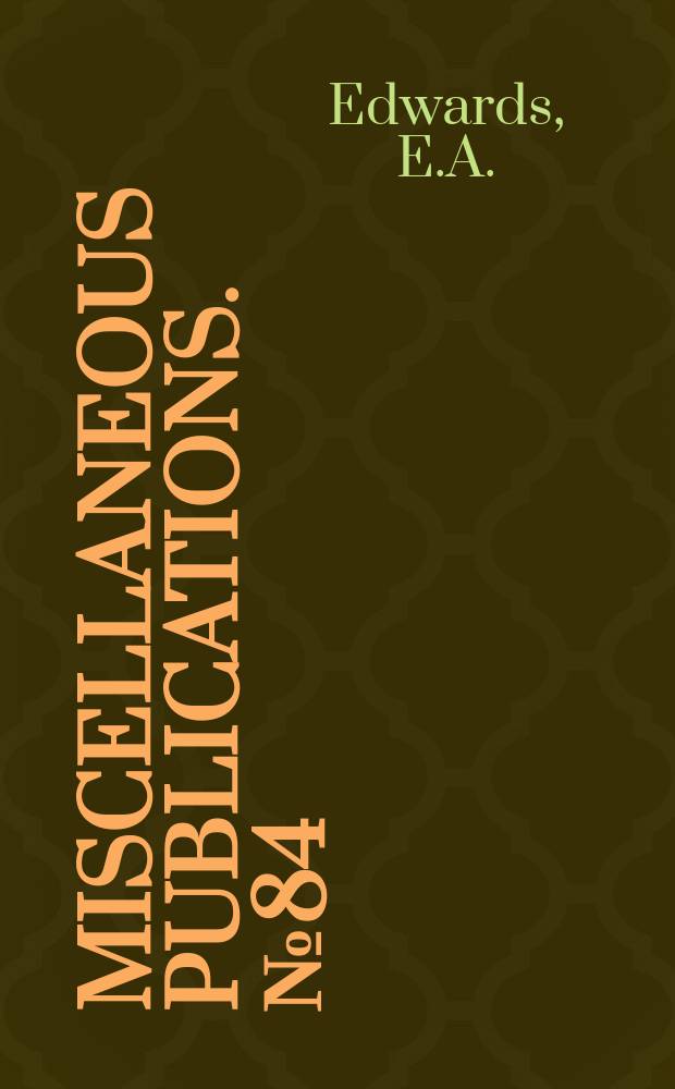 Miscellaneous publications. №84 : A bibliography of agriculture in the U. S.