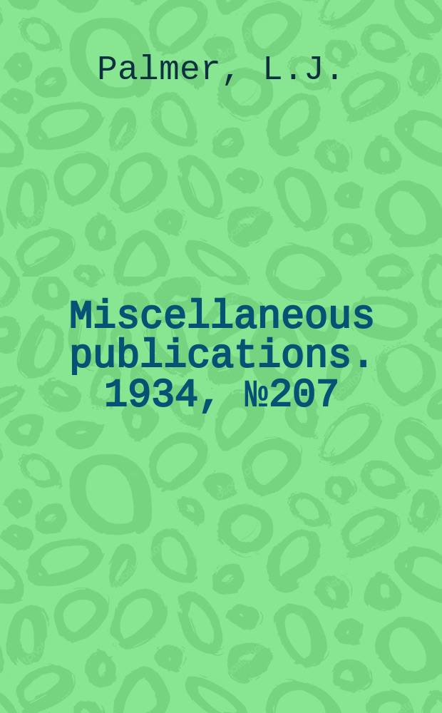 Miscellaneous publications. 1934, №207 : Beising reindeer in Alaska