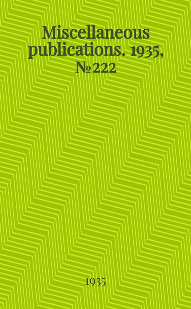 Miscellaneous publications. 1935, №222 : The direct marketing of hogs