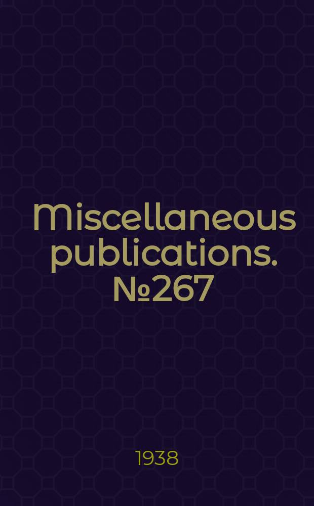 Miscellaneous publications. №267 : A graphic of farm crops