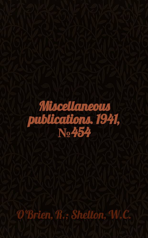 Miscellaneous publications. 1941, №454 : Women's measurements fragment and pattern construction