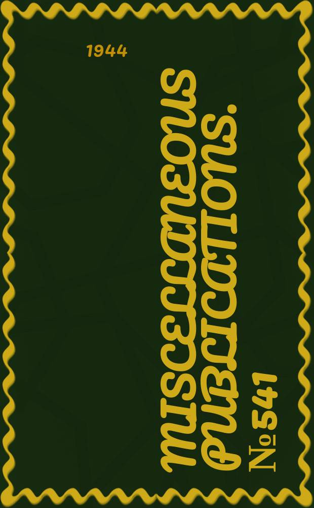 Miscellaneous publications. №541 : Market diseases of fruits and vegetables