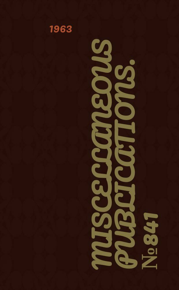 Miscellaneous publications. №841 : The Forest service engineer