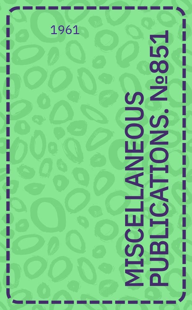 Miscellaneous publications. №851 : Scientific careers in agricultural engineered research