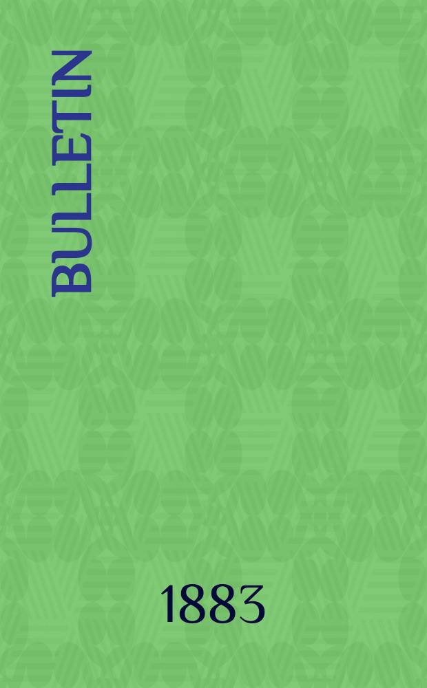 Bulletin