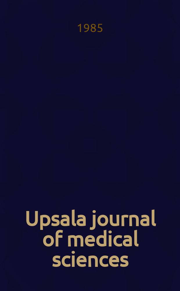Upsala journal of medical sciences : Publ. by the Upsala medical soc. Cont. of Acta Societatis medicorum Upsaliensis Founded in 1865. Vol.90, №1 : Tubular proteinuria