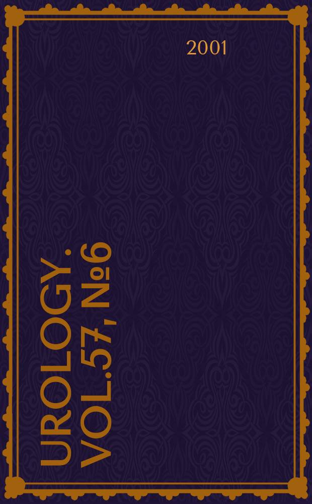 Urology. Vol.57, №6