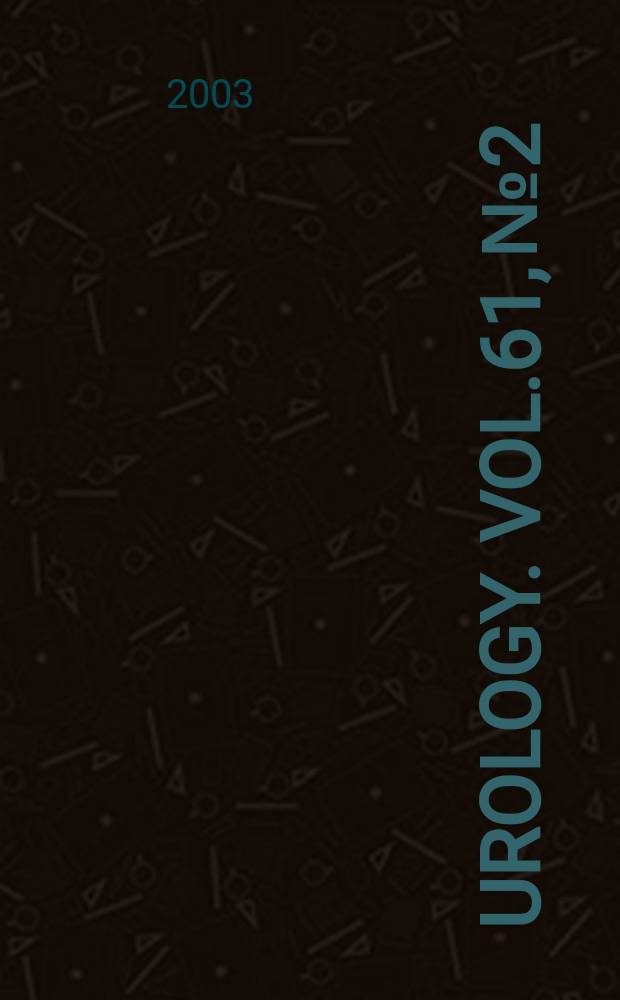 Urology. Vol.61, №2
