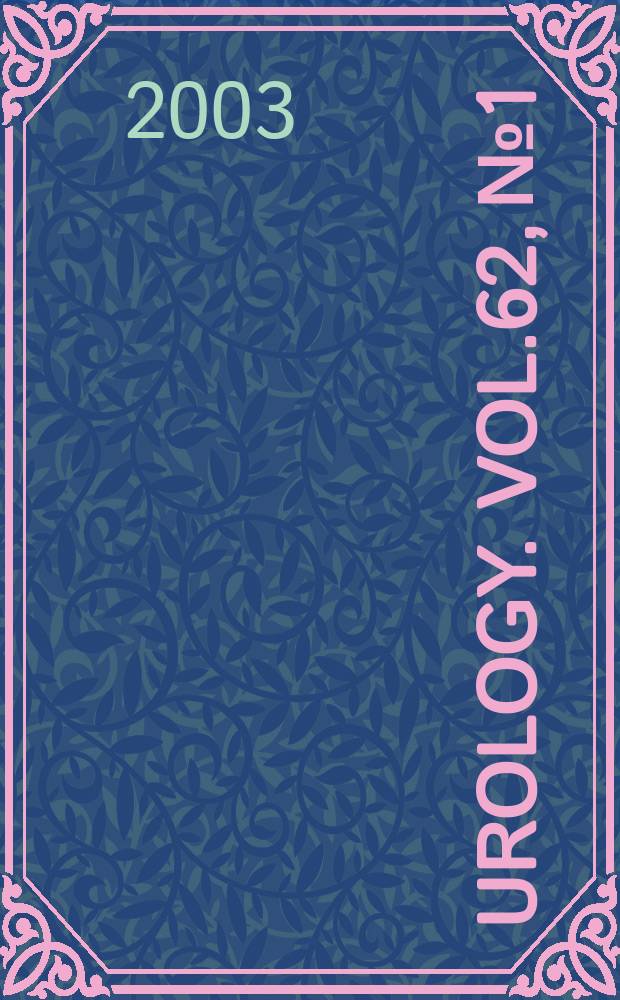 Urology. Vol.62, №1