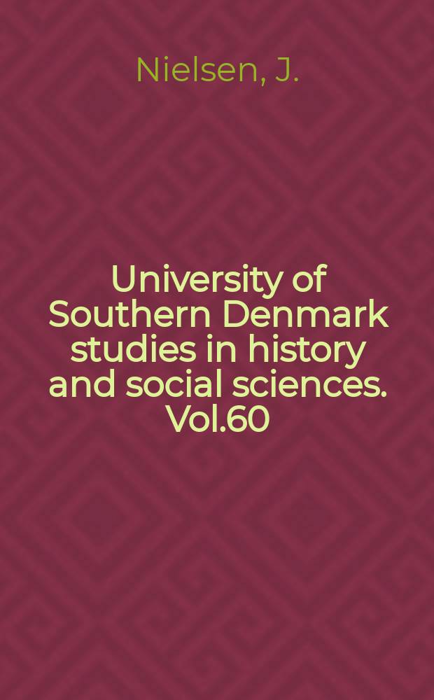 University of Southern Denmark studies in history and social sciences. Vol.60 : Genrejsningshåb og undergangsangst