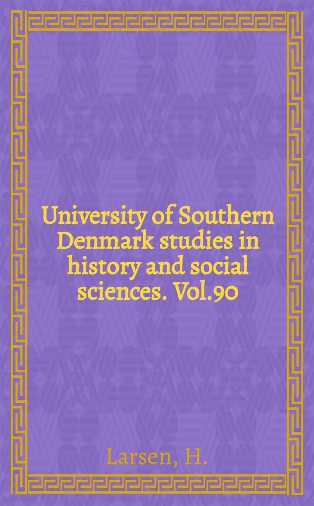 University of Southern Denmark studies in history and social sciences. Vol.90 : Fra liberalisme til radikalisme