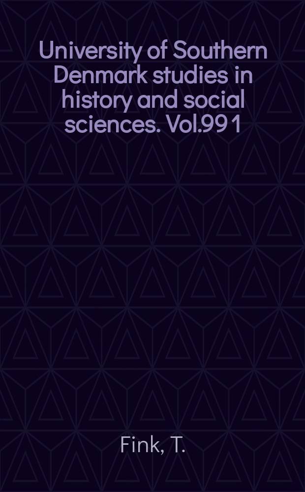 University of Southern Denmark studies in history and social sciences. Vol.99[1] : Estruptidens politiske historie 1875 - 1894