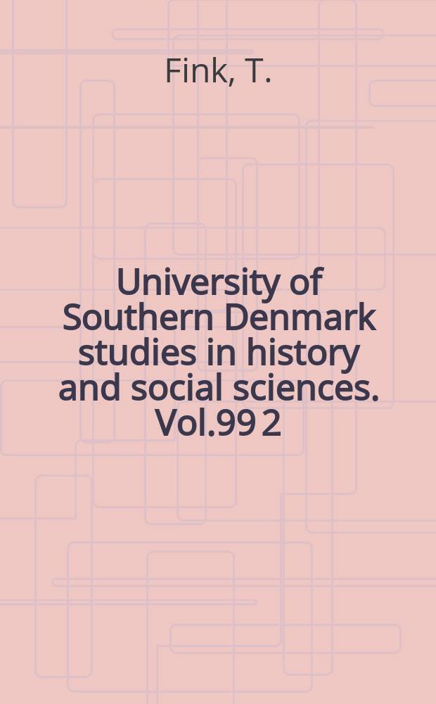 University of Southern Denmark studies in history and social sciences. Vol.99[2] : Estruptidens politiske historie 1875 - 1894