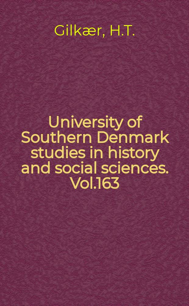 University of Southern Denmark studies in history and social sciences. Vol.163 : The political ideas of St. Birgitta und her Spanish...