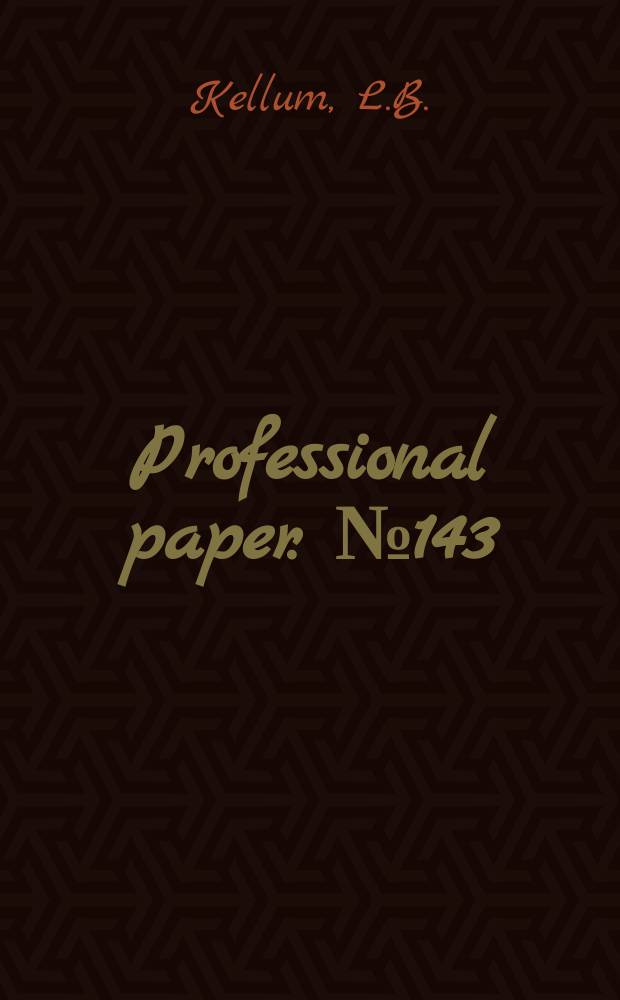 Professional paper. №143 : Paleontology and stratigraphy of the Castle Hayne and Trent marls in North Carolina