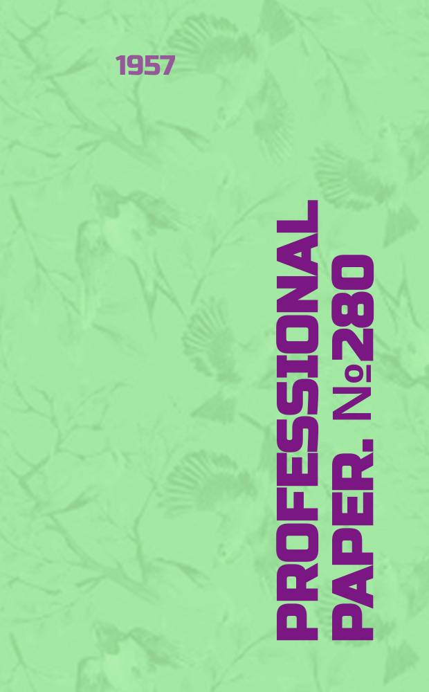 Professional paper. №280(B&ndash;D) : Geology of Spain, Mariana Islands